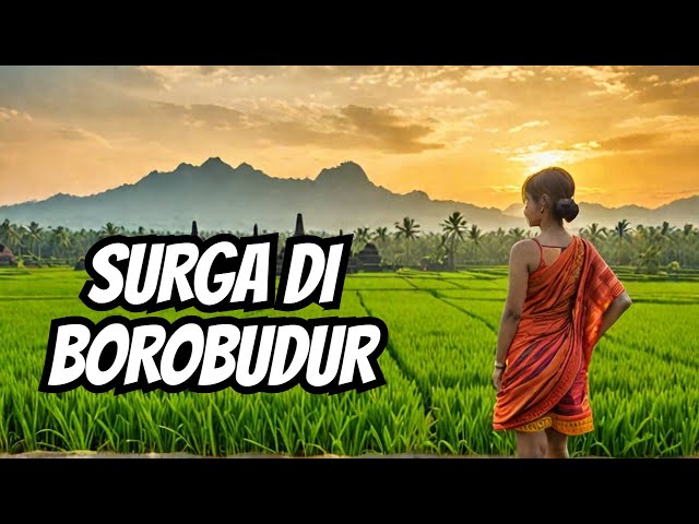 Svargabumi Borobudur Magelang Surga Kecil di Tengah Sawah Spot Foto Instagramable - PIKNIK INDONESIA