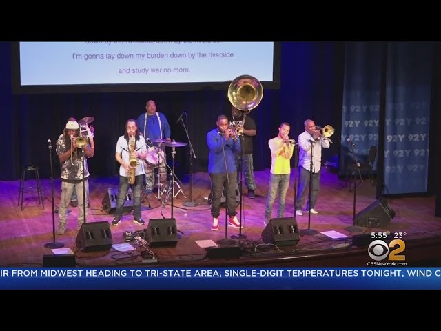 NYC Students Learning Jazz From The Stars