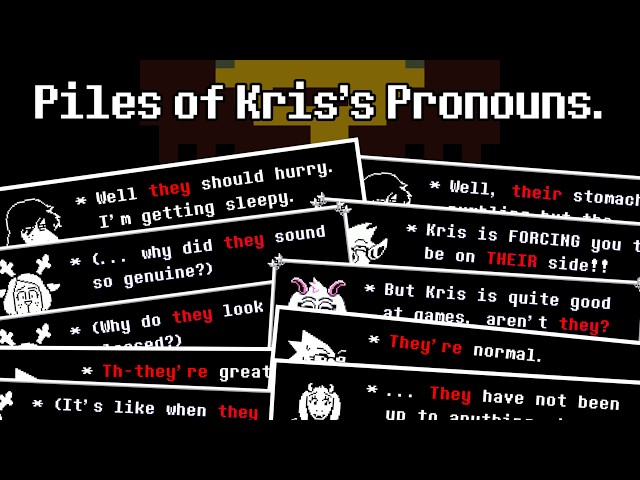 Are they non-binary? — Analyzing Undertale/Deltarune's trans representation.