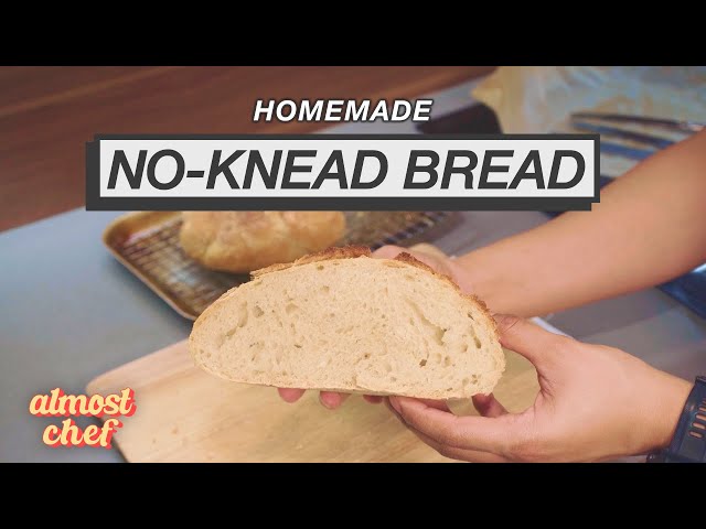 How to Make No-Knead Bread | Beginner-Friendly, Just 4 Ingredients & Delicious