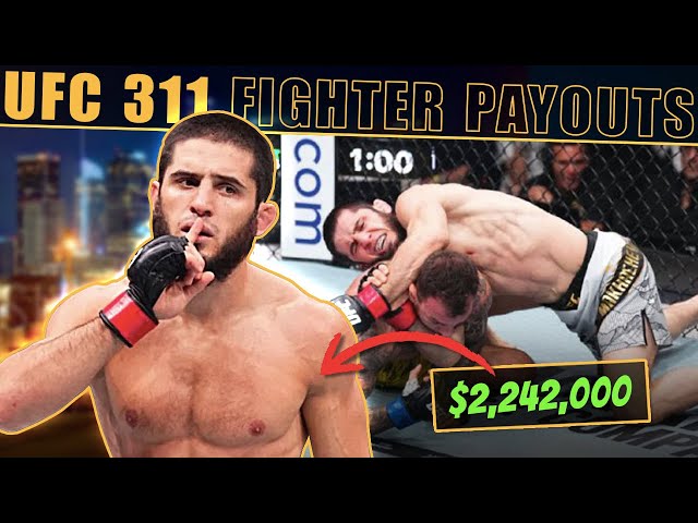 UFC 311: Payouts & Salaries Revealed!! | Islam Makhachev vs Renato Moicano