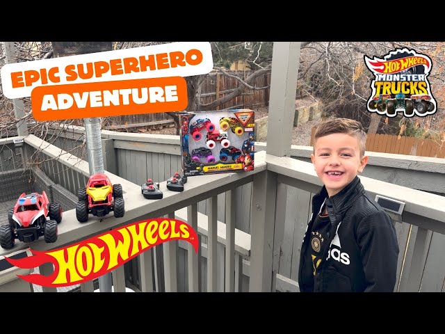 UNBOXING AVENGERS MONSTER TRUCKS! #monstertruck #monstertrucks