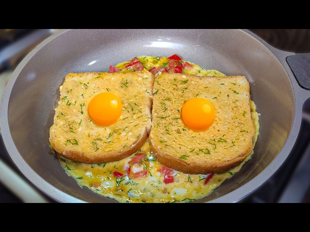 God, how delicious and easy! It's amazing what you can do with Toast and Eggs!