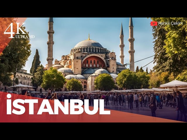 4K Istanbul Sultanahmet, Hagia Sophia Walking Tour | Türkiye 2025