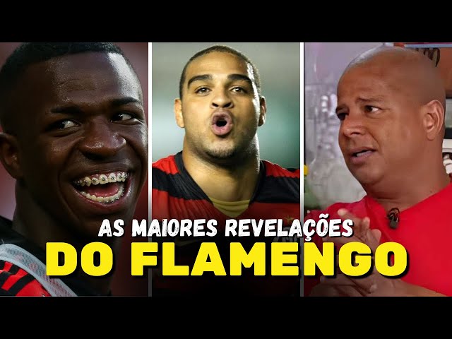 AS 10 MAIORES REVELAÇÕES DO FLAMENGO