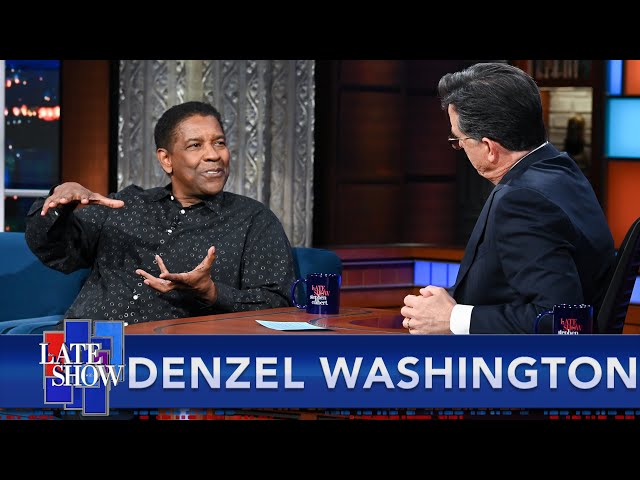 Denzel Washington Isn't Afraid To Say "Macbeth" Out Loud In A Theater