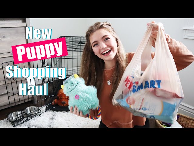 New Puppy Shopping Haul!!