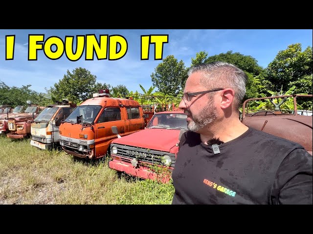 Exploring a Massive HIDDEN Car Junkyard in BANGKOK Thailand