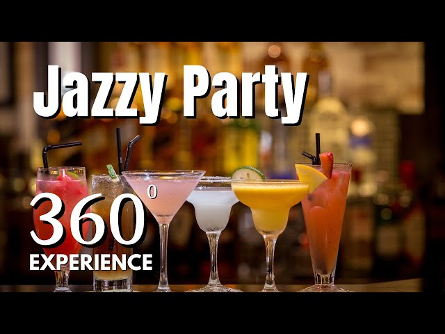 🎷 360° VR Jazz Party Experience | Open House Vibes  4K 🎶