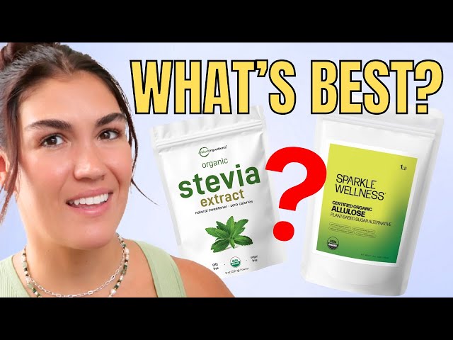 Best Sweetener for Insulin Resistance: Allulose, Monk Fruit or Stevia?