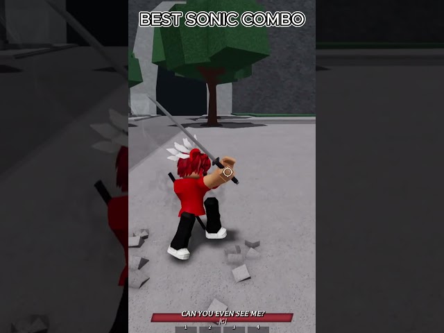 Best sonic Combo ever#roblox #tsb #shorts