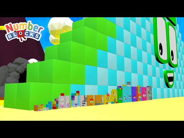 Numberblocks Step Squad Puzzle 1 - 540 Song - Learn to Count Big Numbers!