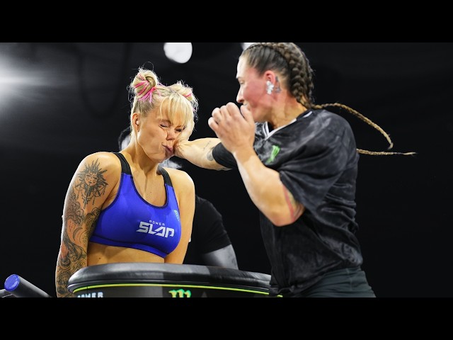 Epic Women's Welterweight Clash 💥 | Morgan Frier vs Lauren Wise | Power Slap 10 - Full Match