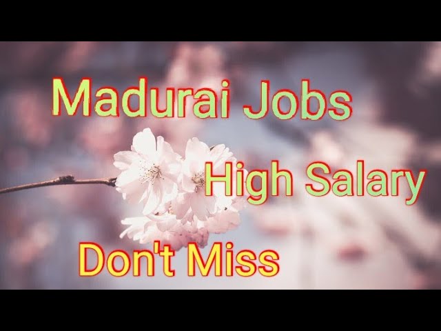 Production incharge job | Madurai location | High Salary 😍