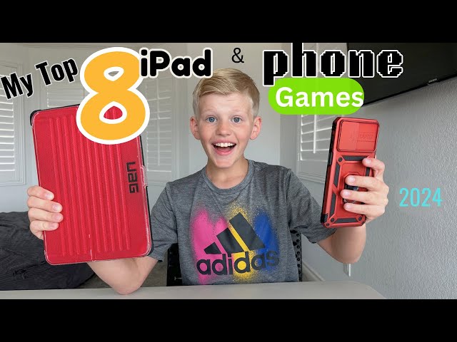 My Top 8 Games on iPad & Phone *2024*