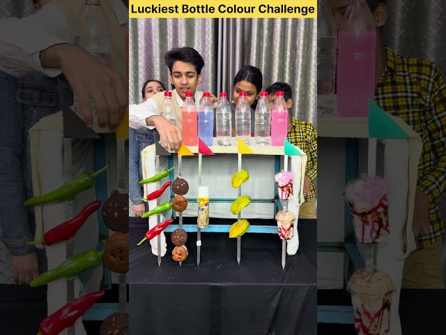 Luckiest Colour Bottle Challenge | Indoor Games | Arshan N Team