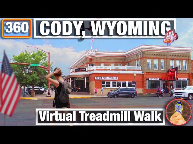 City Walks 360: Cody, Wyoming 360 VR Walking tour - Historic Gateway to Yellowstone