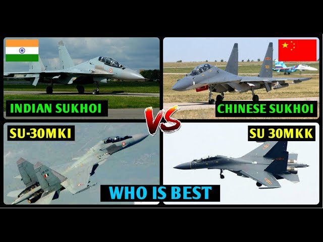 Indian Defence News,Indian Sukhoi vs Chinese Sukhoi,su 30 mki vs su 30mkk comparison,Hindi