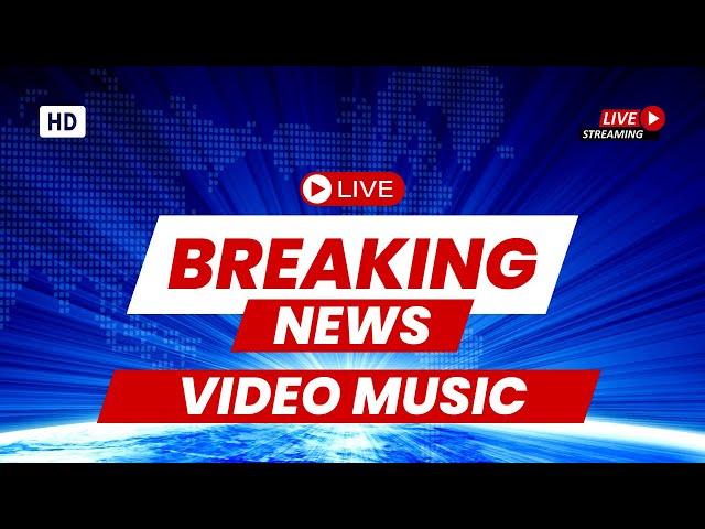 Breaking News Modern Broadcast Theme - Music Intro Video 4K 2025  #news #newsmusic #breakingnews