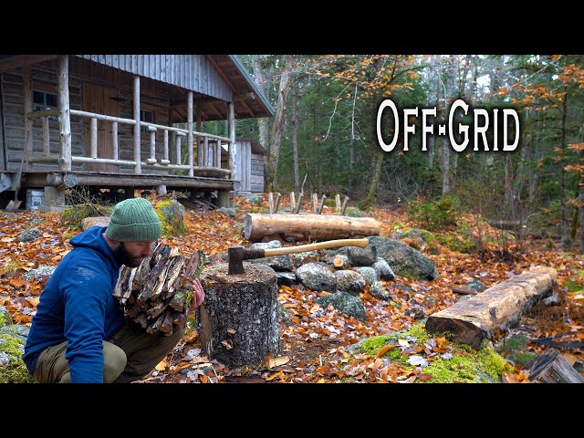 Escape to Cozy Off-Grid Cabin in the Middle of Nova Scotia Wilderness