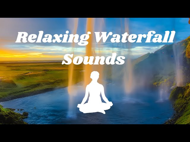 Relaxing Waterfall Sounds for Sleeping| Meditating Waterfall Sounds| Soothing Waterfall Sounds 2021