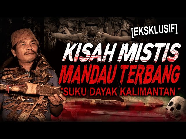 KALO MANDAU INI TERBANG LEPAS SEMUA ITU KEPALA ORANG !! KISAH MISTIS MANDAU TERBANG DAYAK KALIMANTAN