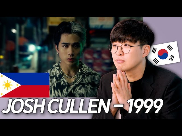 Korean's First Time Listening to Filipino Boy Group | Josh Cullen(SB19) - 1999 [Reaciton] (EN sub)