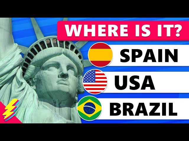 🌎 Guess the COUNTRY by its MONUMENT 🗽🏰 | Famous Places Quiz