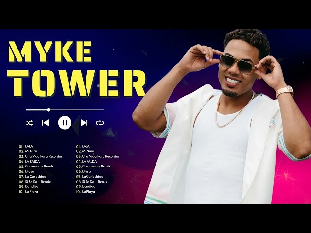 Myke Tower 2024 (Letra/Lyrics) - Sus Grandes Exitos de Myke Tower - Mix Reggaeton 2024 P1