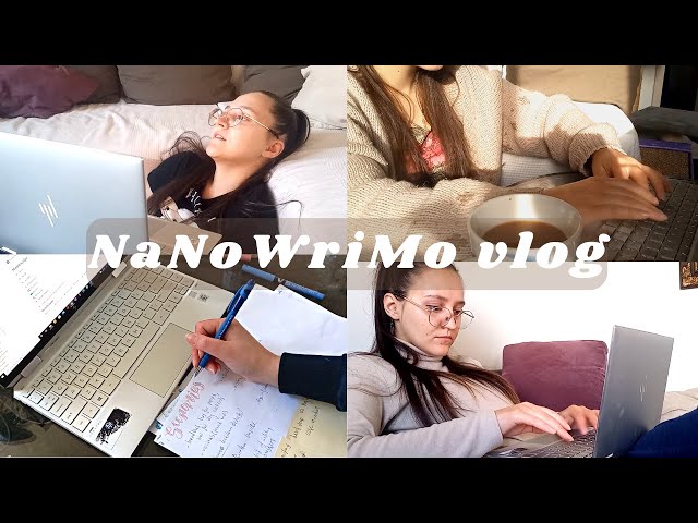 I wrote a 50,000 word novel in a month | NaNoWriMo vlog