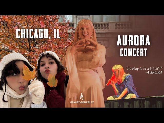 AURORA Concert | Chicago Vlog 2024