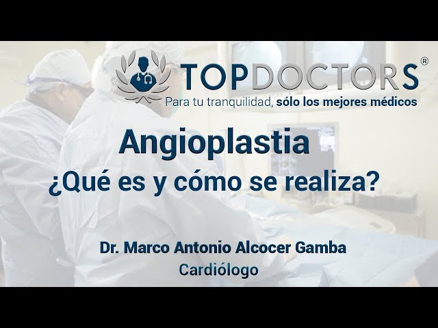 Angioplastia ¿Qué es y cómo se realiza?