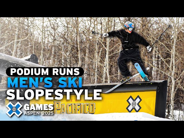 Men’s Ski Slopestyle: Top 3 Medal Runs | X Games Aspen 2025