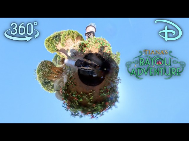 360° Tiana's Bayou Adventure at Disneyland Park