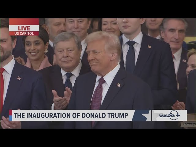 Donald Trump, JD Vance arrive at presidential inauguration ahead of swearing-in ceremony