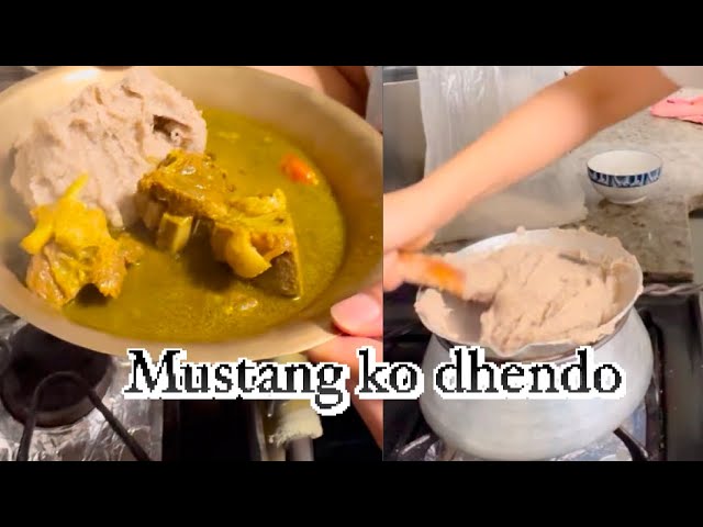 Making mustang #food dhendo 👍😂