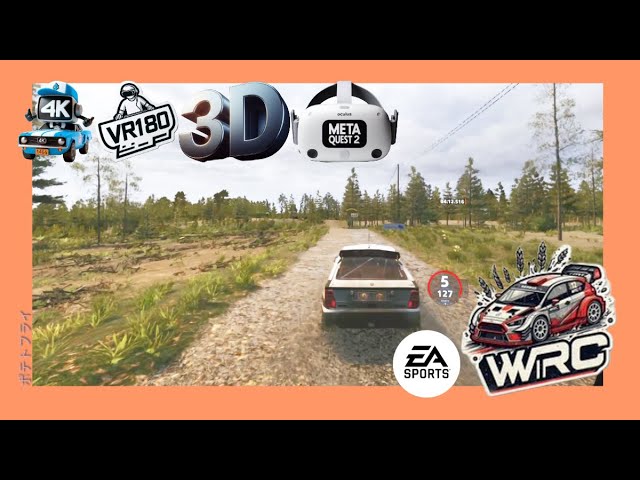 [EA Sports WRC][3D VR180 Video][第78話]シーズン6 モーメント Secto Rally Finland