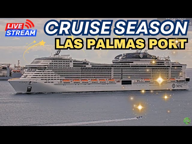 LIVE WEBCAM LAS PALMAS PORT  | CANARY ISLANDS | SPAIN