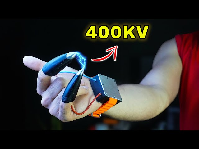 Generate 400 kV with a PLASMA LIGHTER! How to Make High Voltage Generator