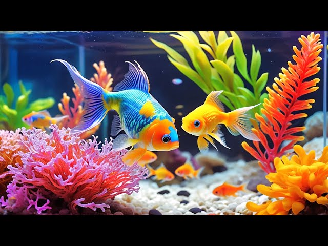 🌟 Calming Ocean Ambience 🐡 – Beautiful Underwater Life and Soothing Music.