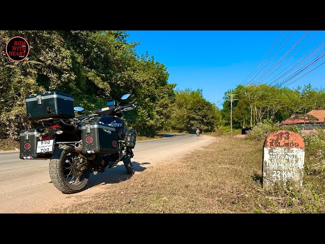 #Vientiane-#VangVieng#tenere700|First time in Laos, either love or hate Ep.2|Ride To Laos Love Hate!