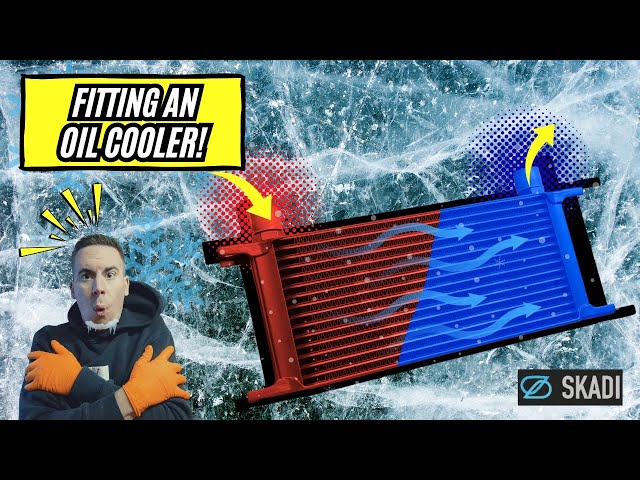 How to fit an oil cooler // Toyota MR2 MK3 Spyder Roadster // How to fit AN lines