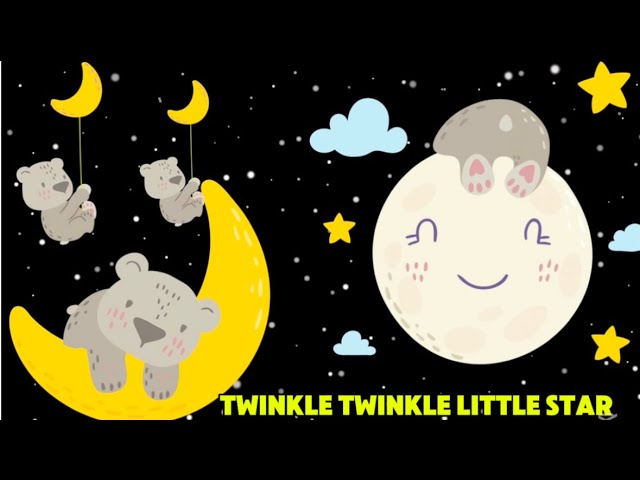 Twinkle Twinkle Little Star Lullaby | Calming Bedtime Music|Baby boogie rhymes