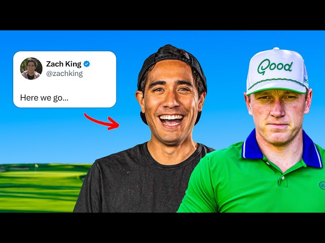 I Entered A Golf Tournament With Zach King..