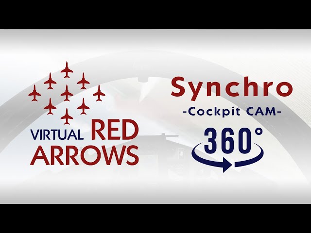 ONBOARD SYNCHRO 360° - Virtual Red Arrows