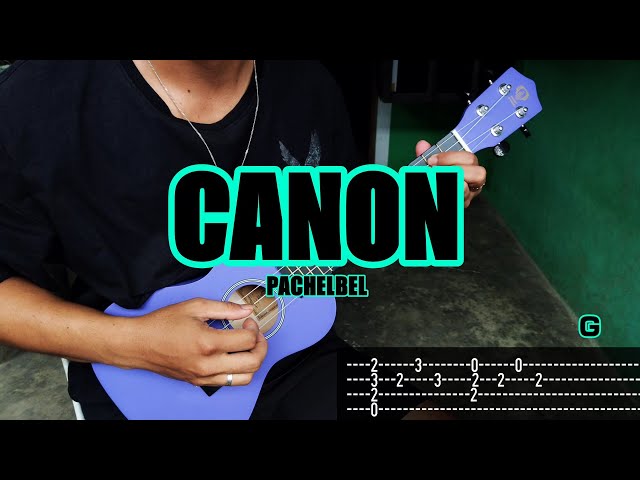 CANON - Ukelele Fingerstyle (Tabs) Chords