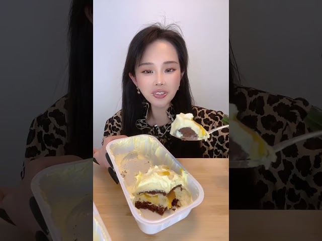 Asmr🍰Eating Mango Sandwich Milk Clam🍰 (Soft And Waxy Sound) 크림丨먹방丨Mukbang丨Satisfying丨Eatingsho