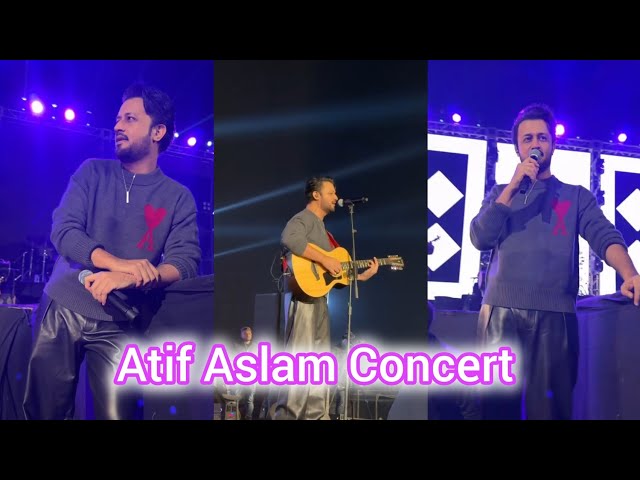 Latest Atif Aslam Concert || Concert in college || Atif Aslam song n performance