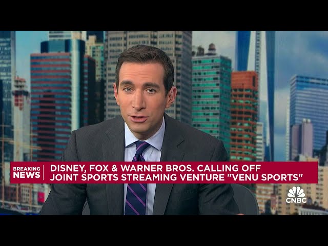 Disney, Fox and Warner Bros. Discovery call off Venu sports streaming service