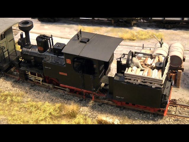 Beautiful Limestone Model Railway Layout in O scale